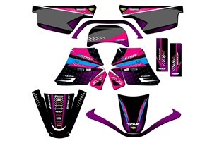 Kit de pegatinas compatible con per YAMAHA PW 50 1996 - 2018 - MXPKAD14509