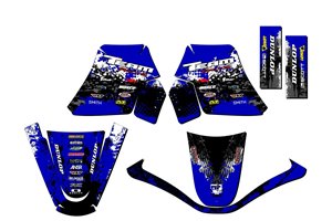 Kit de pegatinas compatible con per YAMAHA PW 50 1996 - 2018 - MXPKAD14511