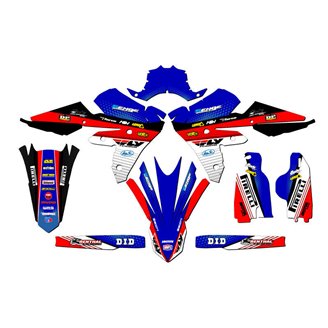 Kit Autocollants compatible avec per YAMAHA WR 125 X 2014 - 2017 - MXPKAD14512