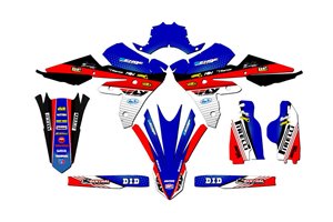 Sticker set compatible with per YAMAHA WR 125 X 2014 - 2017 - MXPKAD14512