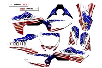 Kit adesivi compatibile con per YAMAHA YZ 65 2018 - 2022 - MXPKAD14517