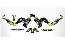 Kit adesivi compatibile con per Yamaha T700 2020 - 2021 - MXPKAD13284