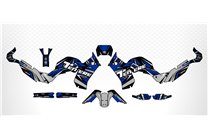 Kit Autocollants compatible avec per YAMAHA T700 2020 - 2021 - MXPKAD14520