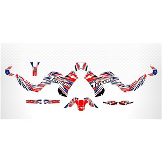 Sticker set compatible with per YAMAHA T700 2020 - 2021 - MXPKAD14522