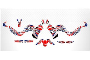 Aufkleber Satz kompatibel mit per YAMAHA T700 2020 - 2021 - MXPKAD14522