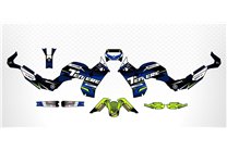 Kit Autocollants compatible avec per YAMAHA T700 2020 - 2021 - MXPKAD14522