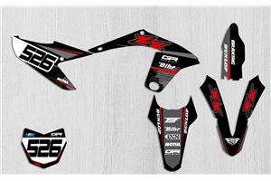 Kit Autocollants compatible avec per FANTIC MOTOR XX125 2021 - 2022 - MXPKAD13841