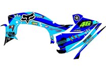 Kit adesivi compatibile con per YAMAHA QUAD YFZ 450 R 2018 - 2019 - MXPKAD14527 2