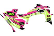 Kit adesivi compatibile con per YAMAHA QUAD YFZ 450 R 2018 - 2019 - MXPKAD14528 2