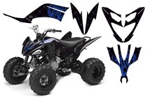 Kit adesivi compatibile con per YAMAHA QUAD Raptor YFM 250 R 2011 - 2012 - MXPKAD14533