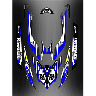 Kit Autocollants compatible avec per KAWASAKI ULTRA 250/260/300/310 2012 - MXPKAD14547