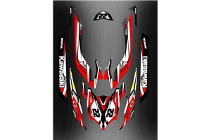 Sticker set compatible with per KAWASAKI ULTRA 250/260/300/310 2012 - MXPKAD14549