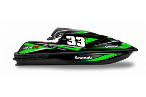 Kit Autocollants compatible avec per KAWASAKI SXR 1500 2017 - 2020 - MXPKAD14553