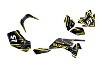 Kit Autocollants compatible avec per SUZUKI QUAD LTR 450 2007 - 2009 - MXPKAD14569