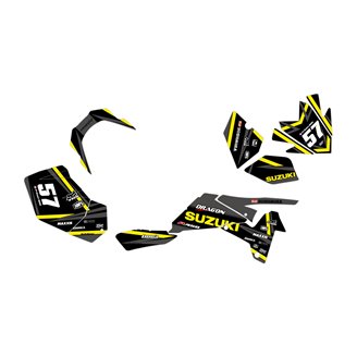 Sticker set compatible with per SUZUKI QUAD LTR 450 2007 - 2009 - MXPKAD14569