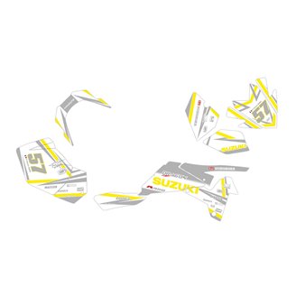 Sticker set compatible with per SUZUKI QUAD LTR 450 2007 - 2009 - MXPKAD14569