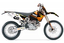 Kit Autocollants compatible avec per KTM EXC EXC-F 125 200 250 450 2005 - 2007 - MXPKAD13394 2