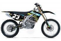 Sticker set compatible with per SUZUKI RMZ 450 2008 - 2017 - MXPKAD13781 2