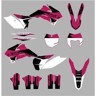 Kit Autocollants compatible avec per KTM SXF 125 200 250 300 350 450 2013 2015 - MXPKAD14574