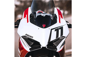 Lackierte Straße Verkleidung auf ABS kompatibel mit Ducati Panigale V4 V4S 2018 - 2019 - MXPCAV14579