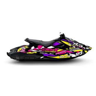 Kit adesivi compatibile con per SEADOO SPARK 2015 - 2020 - MXPKAD14593