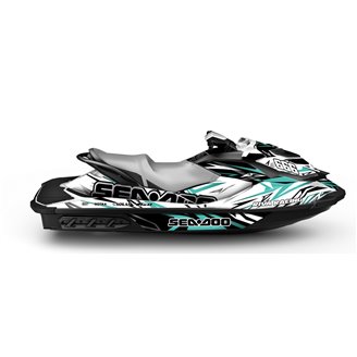 Kit de pegatinas compatible con per SEADOO GTI 130 SE 2012 - 2019 - MXPKAD14605