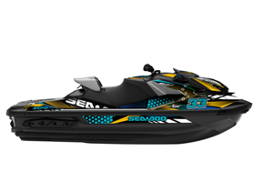 Sticker set compatible with per SEADOO RXP 260 2013 - 2018 - MXPKAD14590