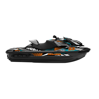 Kit Autocollants compatible avec per SEADOO RXP 260 2019 - 2022 - MXPKAD14591