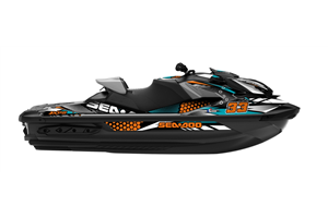 Kit Autocollants compatible avec per SEADOO RXP 260 2019 - 2022 - MXPKAD14591