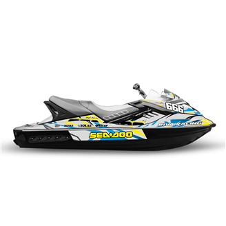 Sticker set compatible with per SEADOO RXT 260 2012 - MXPKAD14592