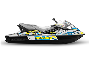 Kit Autocollants compatible avec per SEADOO RXT 260 2012 - MXPKAD14592