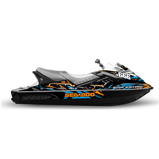 Sticker set compatible with per SEADOO RXT 260 2012 - MXPKAD14592