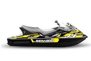 Sticker set compatible with per SEADOO RXT 260 2012 - MXPKAD14592