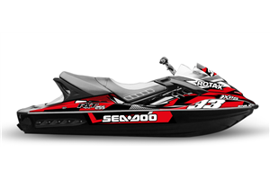 Sticker set compatible with per SEADOO RXT 260 2012 - MXPKAD14592