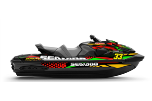 Kit de pegatinas compatible con per SEADOO RXT 260 2012 - MXPKAD14592