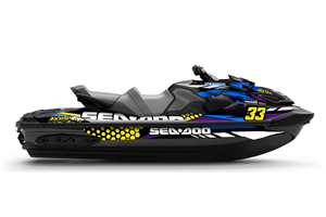 Sticker set compatible with per SEADOO RXT 260 2012 - MXPKAD14592