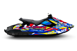 Kit adesivi compatibile con per SEADOO SPARK 2015 - 2020 - MXPKAD14593