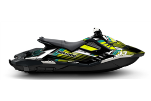 Kit adesivi compatibile con per SEADOO SPARK 2015 - 2020 - MXPKAD14593