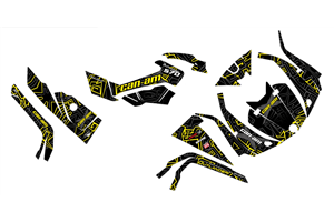 Kit adesivi compatibile con per CAN-AM OUTLANDER 450 - 570 2015 - 2020 - MXPKAD14580