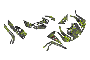 Kit Autocollants compatible avec per CAN-AM OUTLANDER 450 - 570 2015 - 2020 - MXPKAD14688