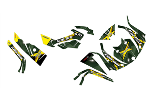 Sticker set compatible with per CAN-AM OUTLANDER 450 - 570 2015 - 2020 - MXPKAD14691