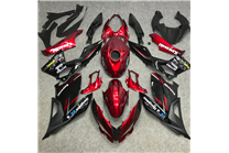 Lackierte Straße Verkleidung auf ABS kompatibel mit Kawasaki EX Ninja 400 2018 - 2022 - MXPCAV14698