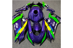 Carene stradali in abs verniciate compatibili con Yamaha R6 2017 - 2022 - MXPCAV14709