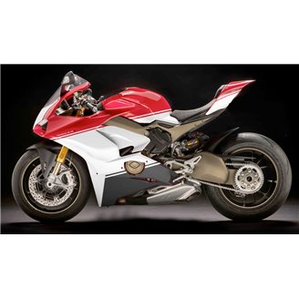 Painted street fairings in abs compatible with Ducati Panigale V4 V4S 2018 - 2019 - MXPCAV14724