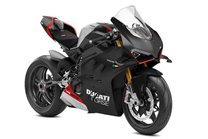 Carene stradali in abs verniciate per Ducati Panigale V4 V4S per scarico Akrapovic 2020 - 2021 - MXPCAV14739