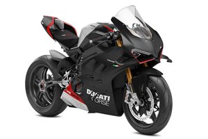 Carene stradali in abs verniciate per Ducati Panigale V4 V4S per scarico Akrapovic 2020 - 2021 - MXPCAV14739