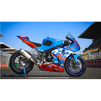 Carenado Racing Pintado Suzuki Gsxr 1000 2017 - 2022 - MXPCRV14332