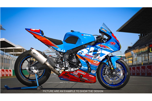 Painted Race Fairings Suzuki Gsxr 1000 2017 - 2022 - MXPCRV14332