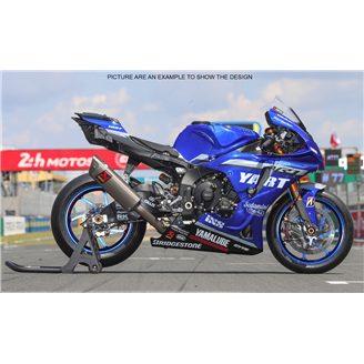 Carene Racing Verniciate Yamaha R1 2015 - 2019 - MXPCRV14758