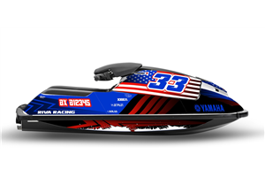 Kit adesivi compatibile con per Yamaha SuperJet 2008 - 2020 - MXPKAD14817